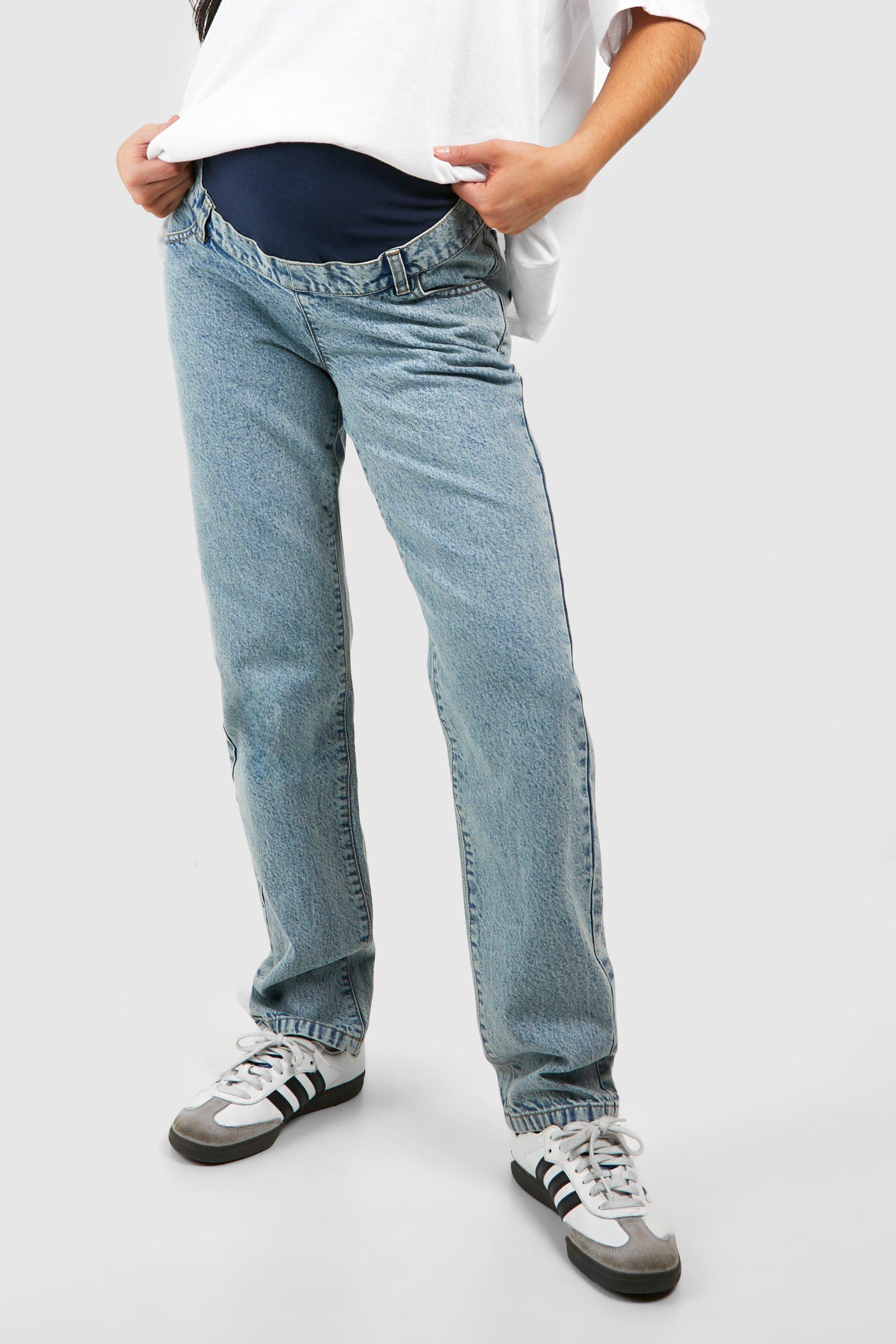 Boohoo maternity jeans hotsell